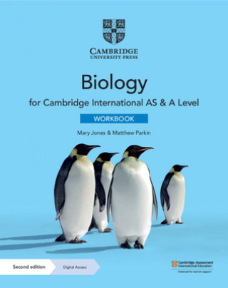 Książka Cambridge International AS & A Level Biology Workbook with Digital Access (2 Years) Matthew Parkin