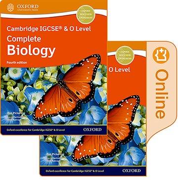 Carte Cambridge IGCSE (R) & O Level Complete Biology: Print and Enhanced Online Student Book Pack Fourth Edition 