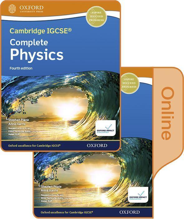 Book Cambridge IGCSE (R) & O Level Complete Physics: Print and Enhanced Online Student Book Pack Fourth Edition 