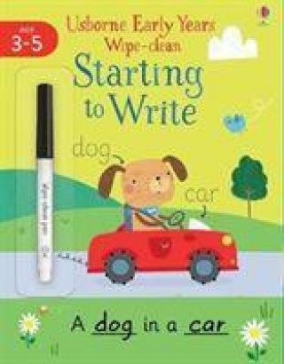 Carte Early Years Wipe-Clean Starting to Write Jessica Greenwell