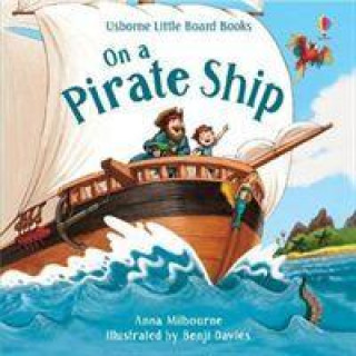 Könyv On a Pirate Ship Anna Milbourne