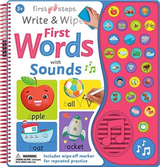 Carte Write and Wipe First Words with Sound Hinkler Books Hinkler Books
