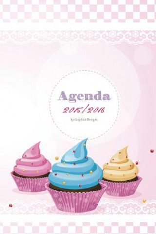Kniha Agenda cupcake 2015/2016 Susana Escarabajal Magana