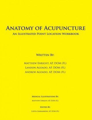 Książka Anatomy of Acupuncture: An Illustrated Point Location Workbook Landon Agoado