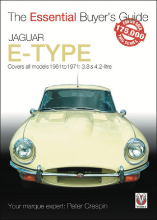 Kniha Jaguar E-Type 3.8 & 4.2 litre Peter Crespin