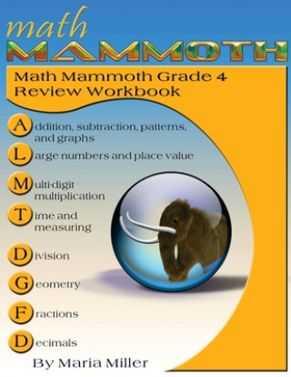 Knjiga Math Mammoth Grade 4 Review Workbook 