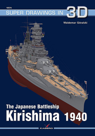Carte Japanese Battleship Kirishima 1940 Waldemar Goralski