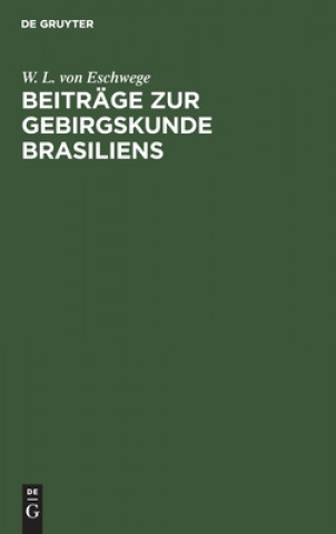 Carte Beitrage zur Gebirgskunde Brasiliens 