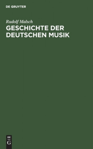 Carte Geschichte Der Deutschen Musik 