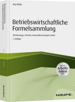 Kniha Betriebswirtschaftliche Formelsammlung - inkl. Arbeitshilfen online 