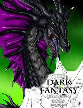 Könyv The Dark Fantasy Coloring Book for Adults Stephanie Cournoyer