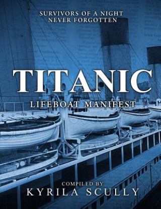 Книга Titanic Lifeboat Manifest Kyrila Scully