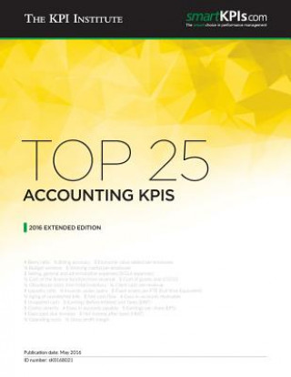 Kniha Top 25 Accounting KPis: 2016 Extended Edition Aurel Brudan