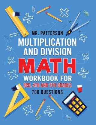 Carte Multiplication and Division Math Workbook for 3rd, 4th and 5th Grades 