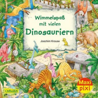 Carte Maxi Pixi 337: Wimmelspaß mit vielen Dinosauriern Joachim Krause