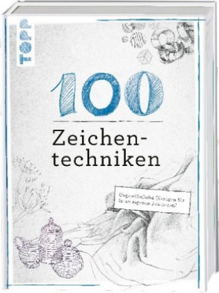 Książka 100 Zeichentechniken Dieter Schlautmann