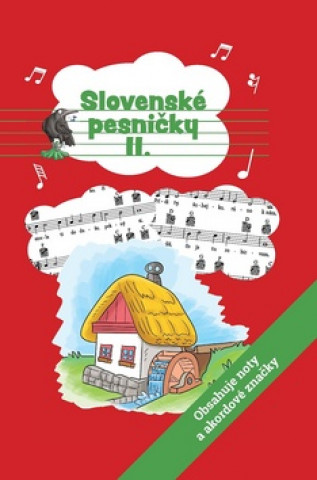 Kniha Slovenské pesničky II. 