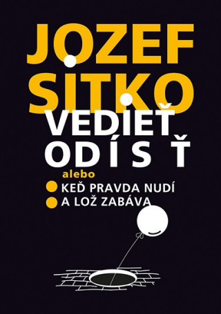 Book Vedieť odísť Jozef Sitko