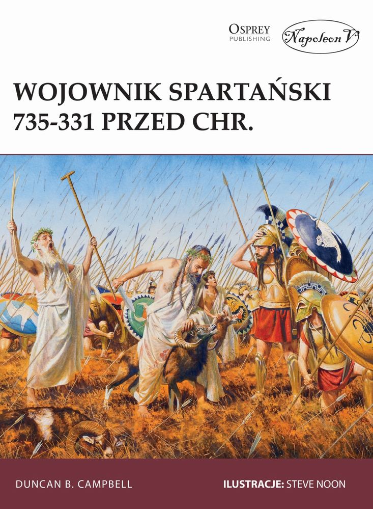 Kniha Wojownik spartański 735-331 przed Chr. Duncan B. Campbell