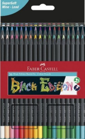 Játék Faber-Castell Buntstifte Black Edition 36er Kartonetui 