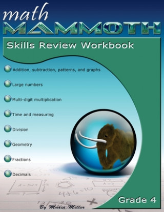 Knjiga Math Mammoth Grade 4 Skills Review Workbook 