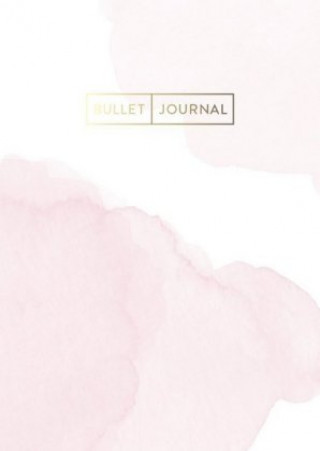 Book Pocket Bullet Journal "Watercolor Rose" 