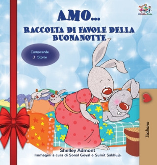 Könyv Amo... (Holiday Edition) Raccolta di favole della buonanotte Kidkiddos Books