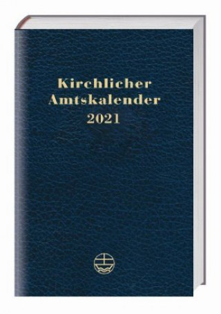 Kniha Kirchlicher Amtskalender 2021 - blau 