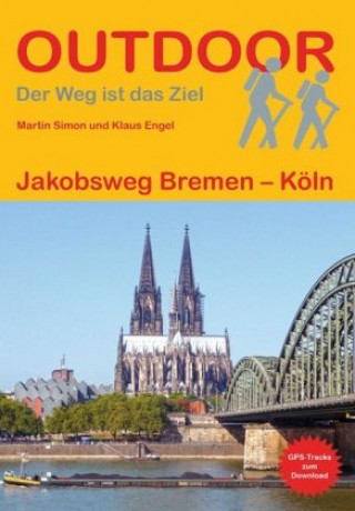 Carte Jakobsweg Bremen - Köln Martin Simon