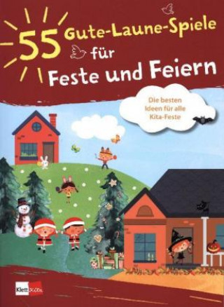 Könyv 55 Gute-Laune-Spiele für Feste und Feiern 