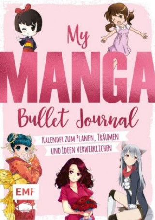 Carte My Manga Bullet Journal zum Ausfüllen und Gestalten 