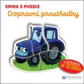 Könyv Kniha s puzzle Dopravní prostředky Vera Bruggemann