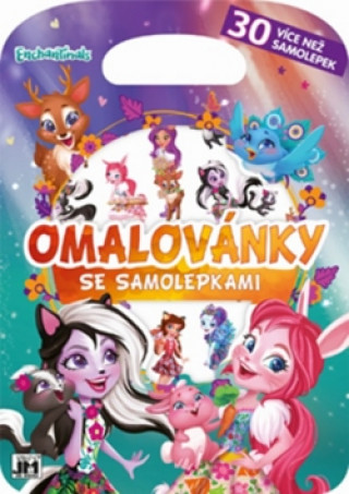 Articole de papetărie Omalovánka se samolepkami Enchantimal 