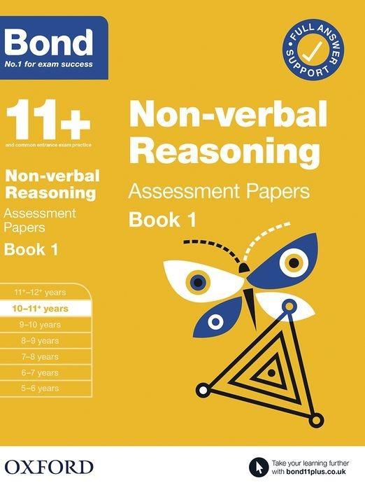 Kniha Bond 11+: Bond 11+ Non Verbal Reasoning Assessment Papers 10-11 years Book 1 