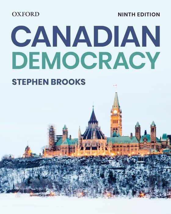 Knjiga Canadian Democracy Brooks