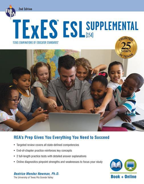 Book TExES ESL Supplemental (154), 2nd Ed., Book + Online 