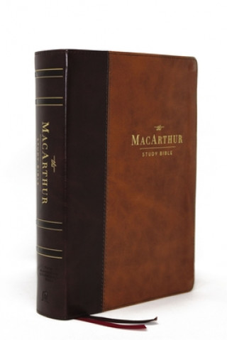 Carte Nasb, MacArthur Study Bible, 2nd Edition, Leathersoft, Brown, Thumb Indexed, Comfort Print: Unleashing God's Truth One Verse at a Time 