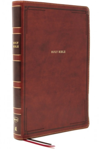 Könyv NKJV Holy Bible, Giant Print Thinline Bible, Brown Leathersoft, Thumb Indexed, Red Letter, Comfort Print: New King James Version 