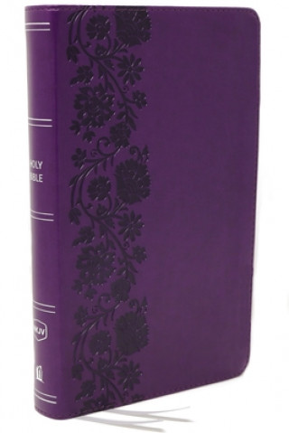 Book NKJV, End-of-Verse Reference Bible, Personal Size Large Print, Leathersoft, Purple, Red Letter, Comfort Print 