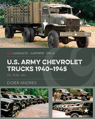 Könyv U.S. Army Chevrolet Trucks in World War II Didier Andres