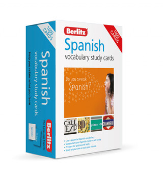 Tiskovina Berlitz Spanish Study Cards (Language Flash Cards) Berlitz Publishing Company