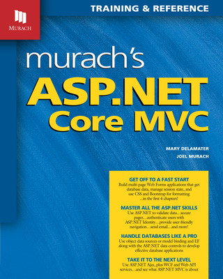 Carte Murach's ASP.NET Core MVC Joel Murach