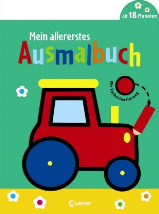 Kniha Mein allererstes Ausmalbuch (Traktor) 