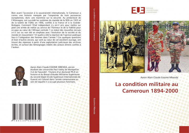Carte La condition militaire au Cameroun 1894-2000 