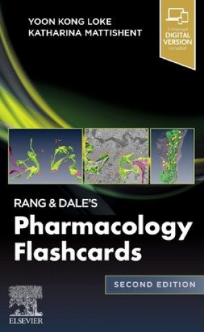 Tlačovina Rang & Dale's Pharmacology Flash Cards Yoon Kong Loke