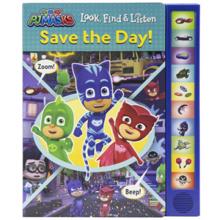 Kniha Pj Masks: Save the Day! Look, Find & Listen Sound Book: Look, Find & Listen Editors of Phoenix International Publica