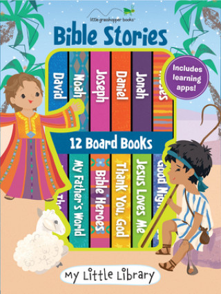 Kniha My Little Library: Bible Stories (12 Board Books) 