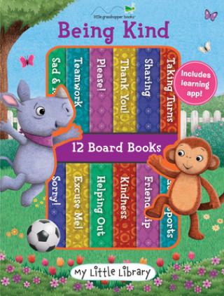 Könyv My Little Library: Being Kind (12 Board Books) 
