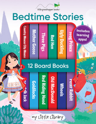 Book My Little Library: Bedtime Stories (12 Board Books) 