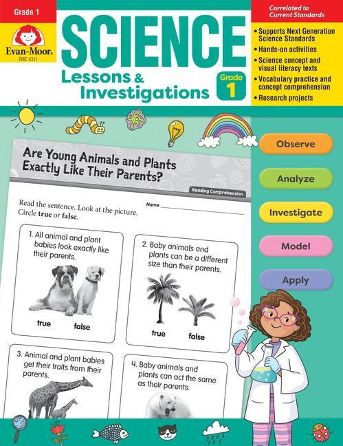 Carte Science Lessons and Investigations, Grade 1 Teacher Resource 